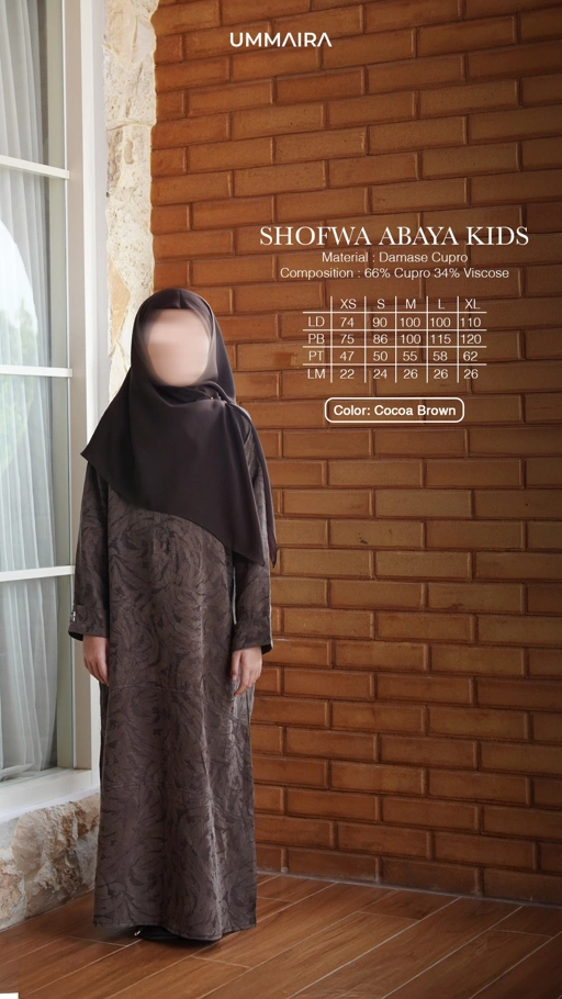 Image of Shofwa Abaya Kids
