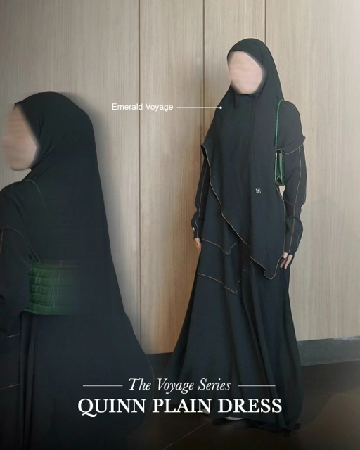Image of KHIMAR NONPAD QUINN PLAIN JET BLACK