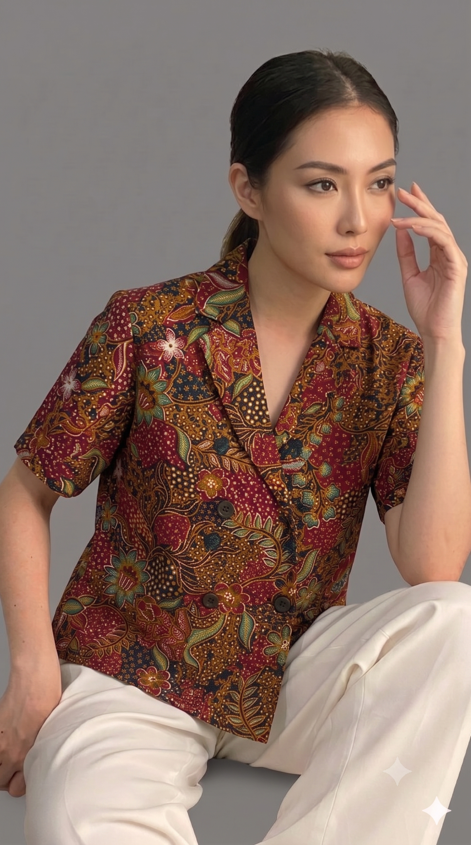 Blazer Batik 03