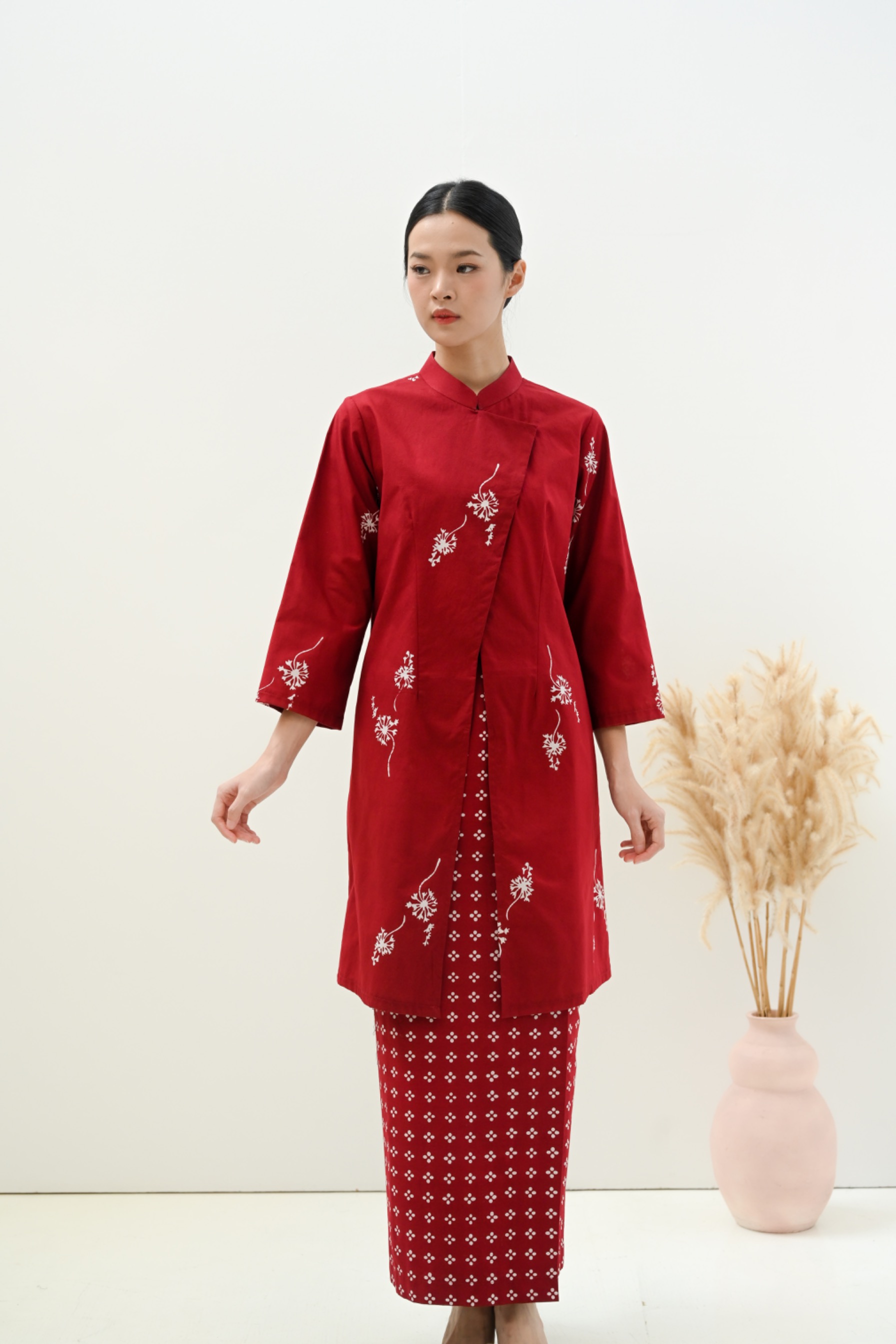 Janggan Tunik 01 ( Red Maroon )