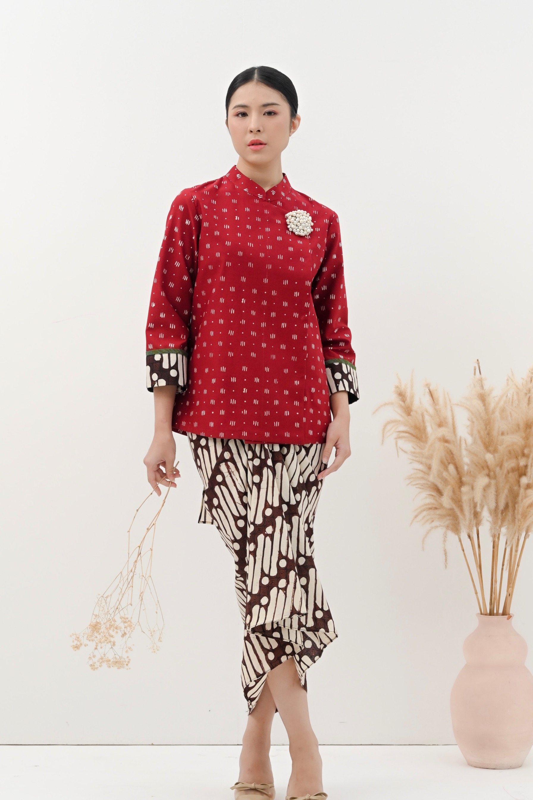 Janggan SET 12 ( Red Maroon )