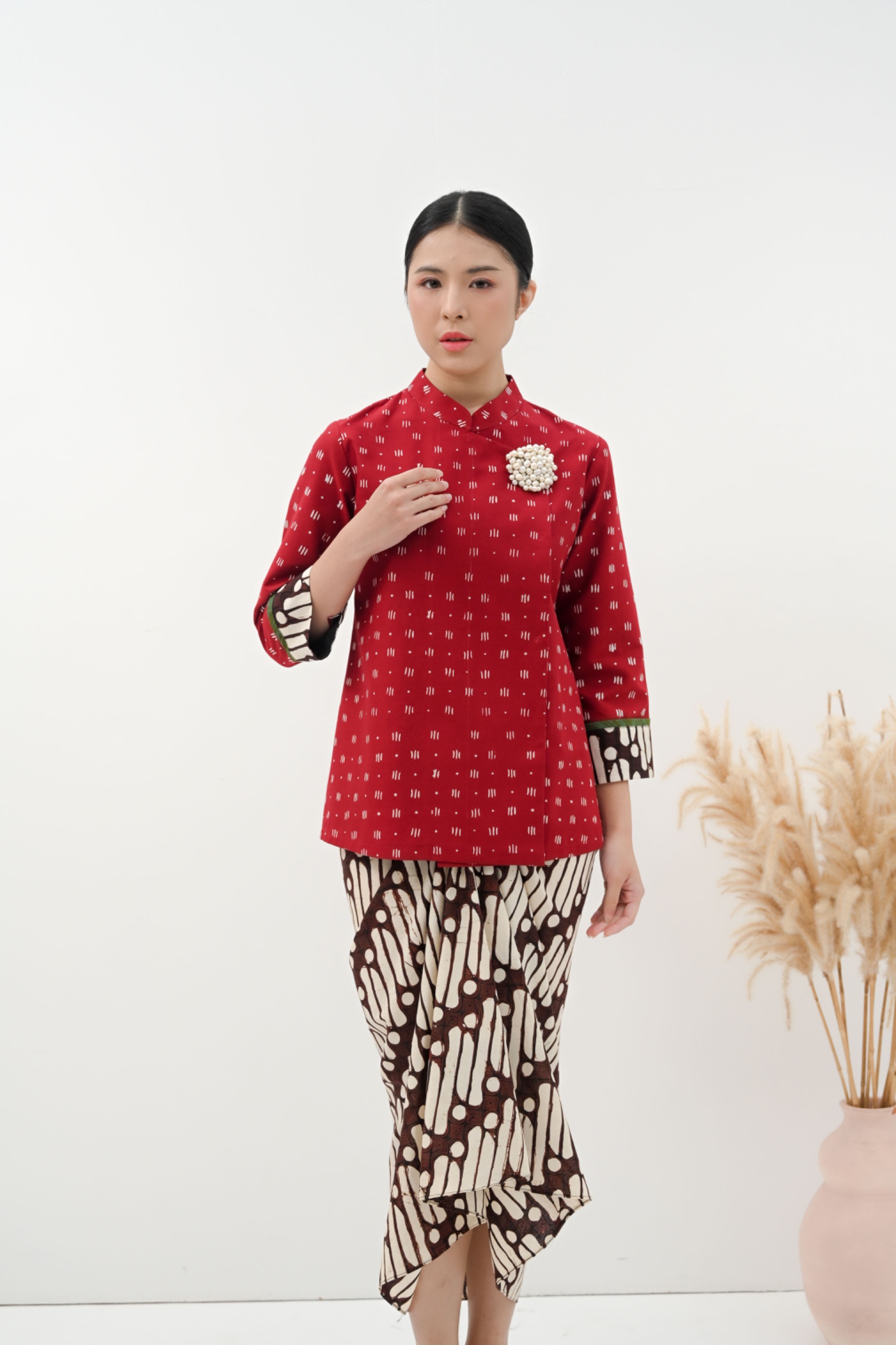 Janggan SET 12 ( Red Maroon )