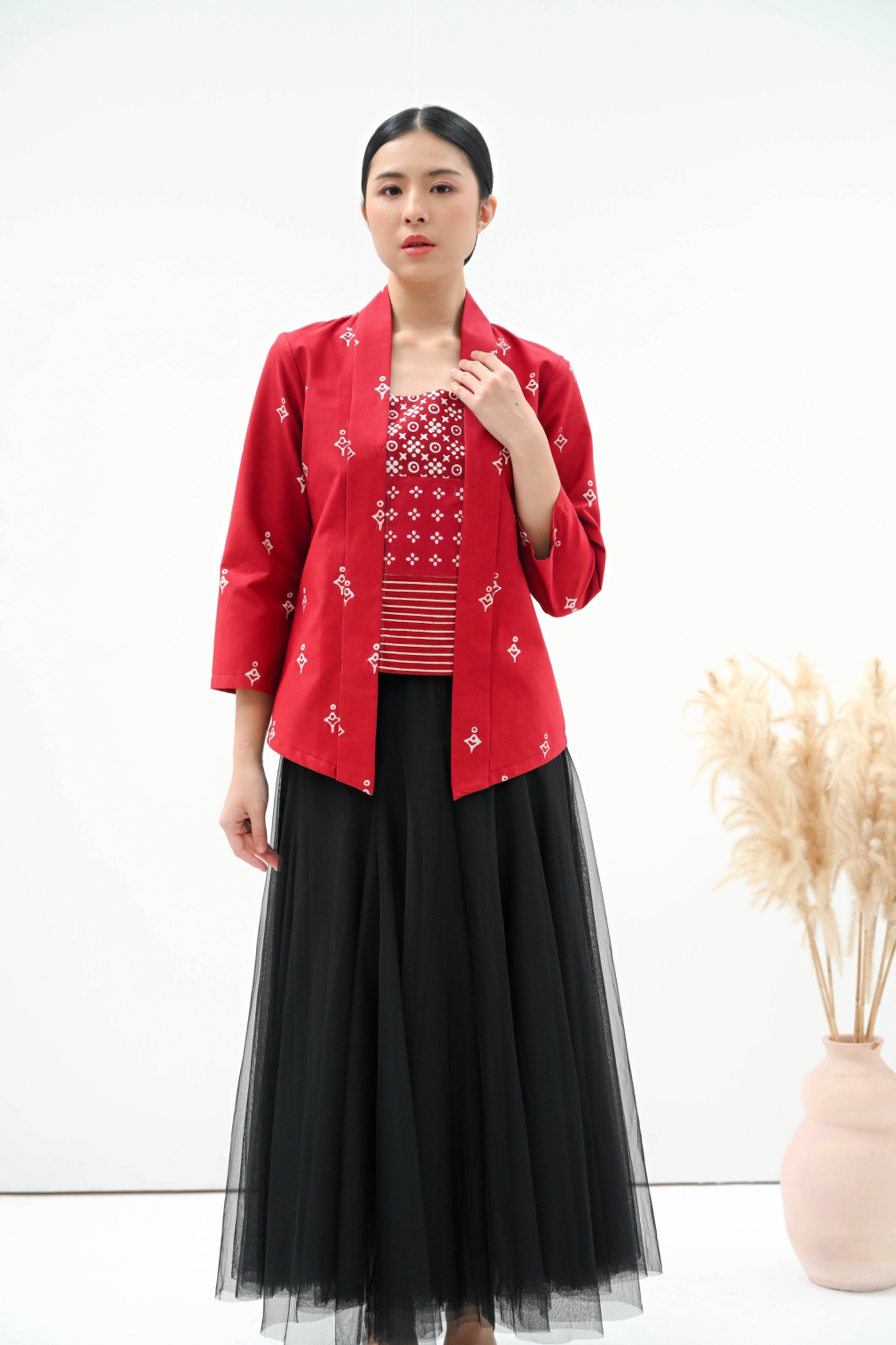 Asoka TOP 153 ( Red Maroon )