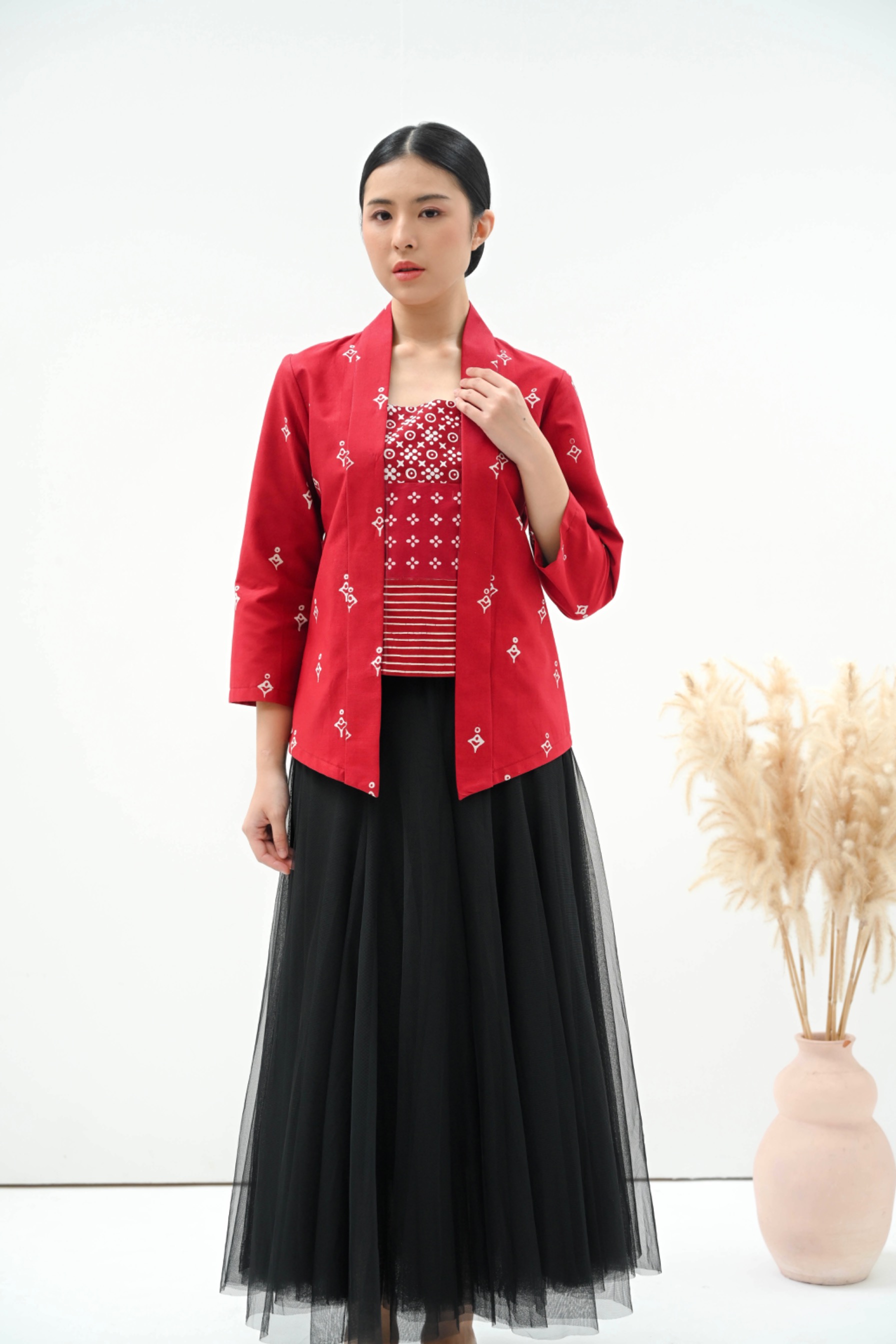 Asoka TOP 153 ( Red Maroon )