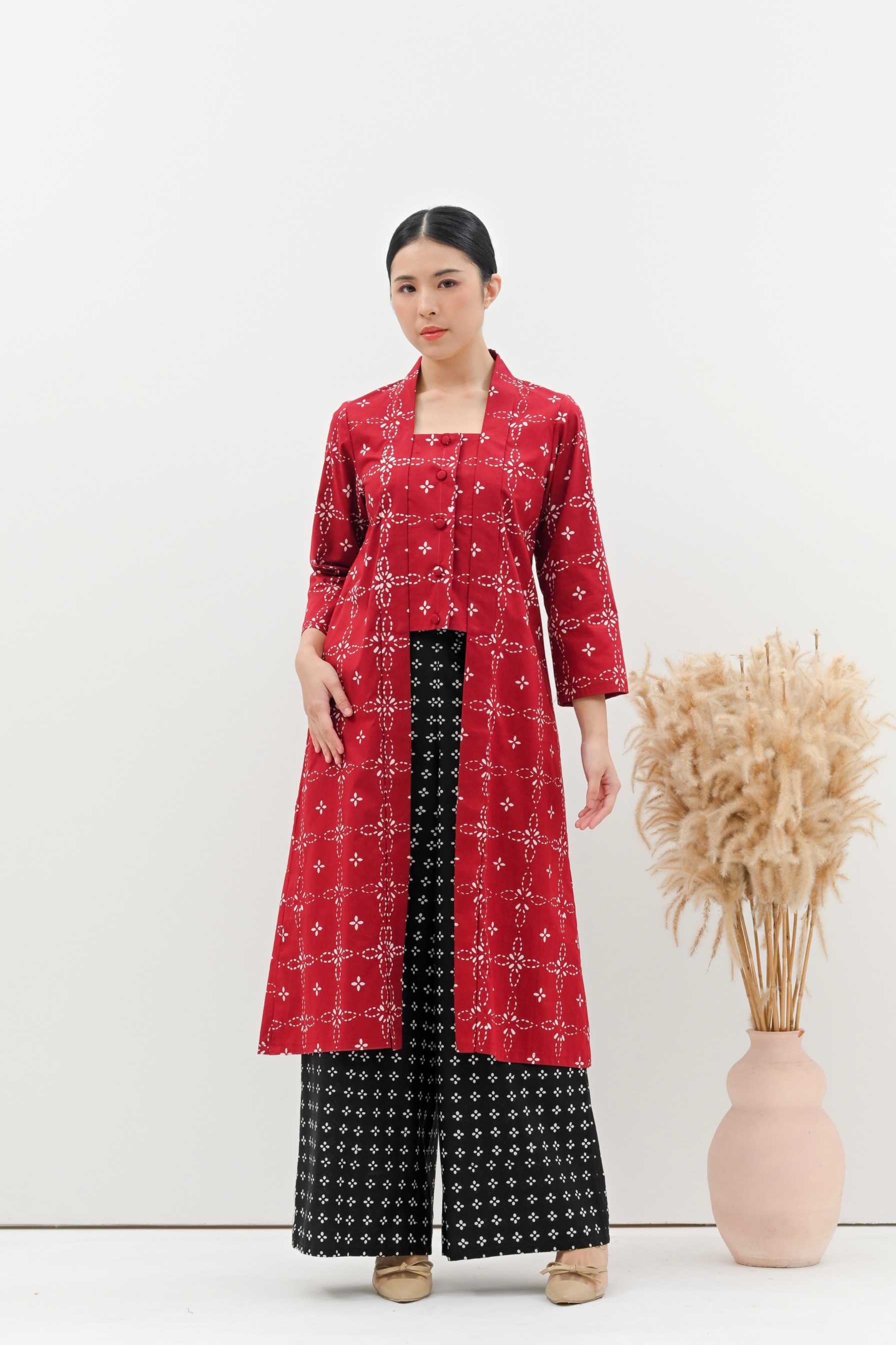 Asoka Tunik 133 ( Red Maroon )