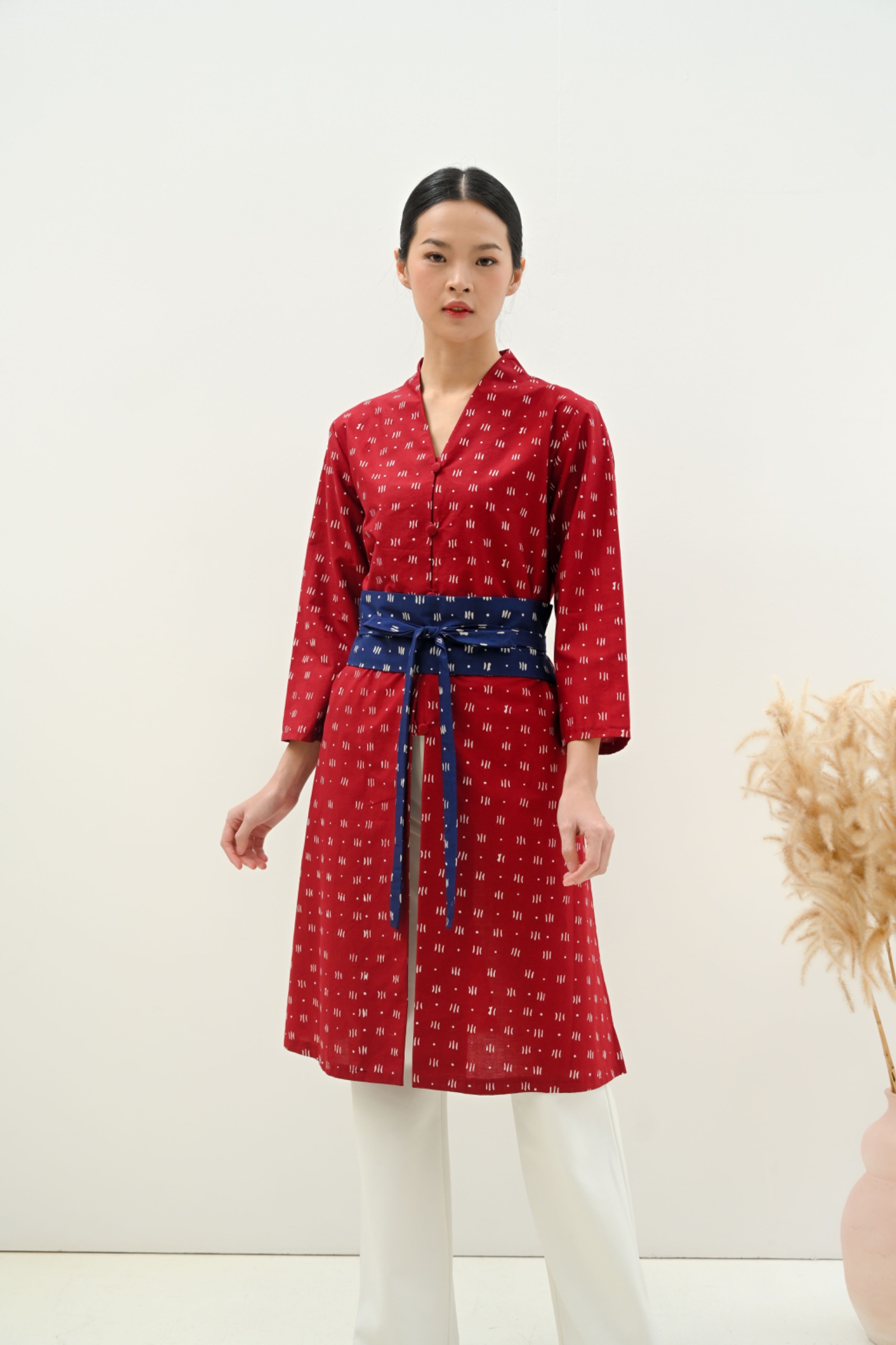 Kirani Tunik 18 ( Red Maroon )