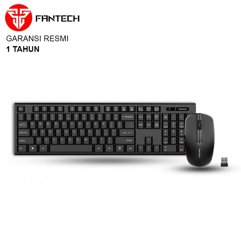 Fantech Keyboard Mouse Wireless WK893