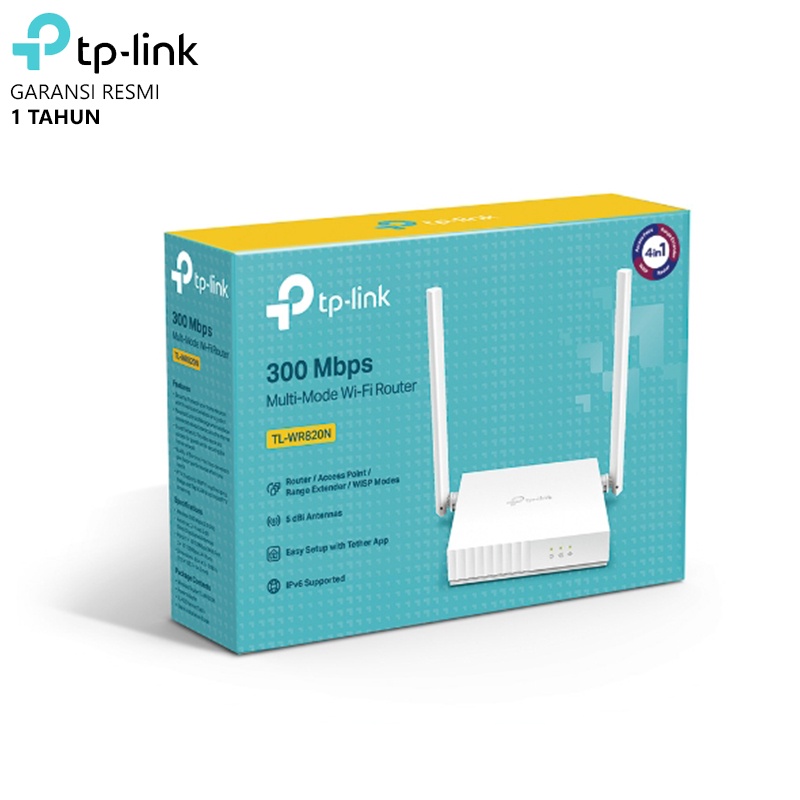 TP-Link TL-WR820N 300 Mbps Multi-Mode Wi-Fi Router