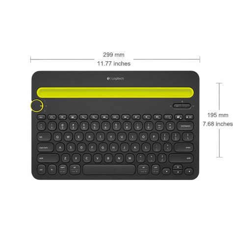 Logitech K480 Keyboard Bluetooth Multi-Device