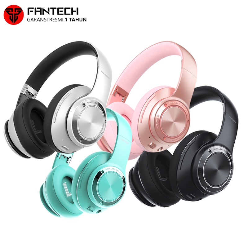Fantech WH01 Headphone Bluetooth Headset Wireless Low Latency