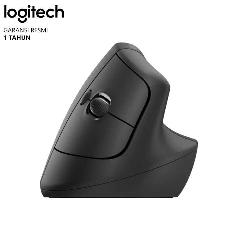 Logitech Lift Mouse Wireless Bluetooth Ergonomis Vertikal