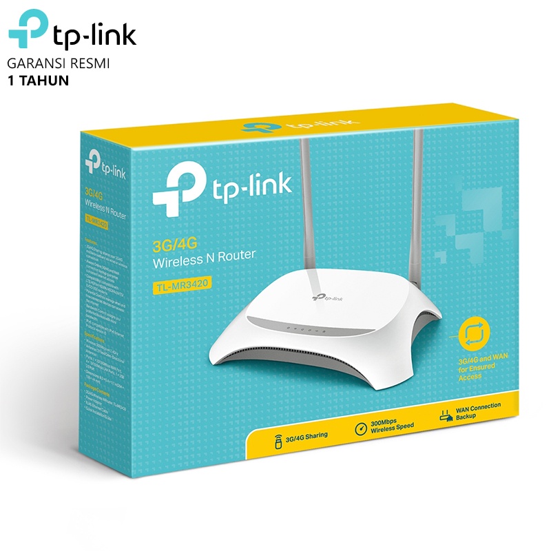 TP-Link TL-MR3420 3G/4G Wireless N Router