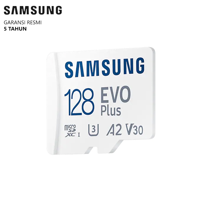 Samsung EVO Plus Micro SD With Adapter 130Mbps 128GB