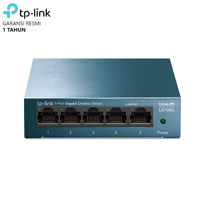 TP-Link LS105G 5-Port 10/100/1000Mbps Desktop Switch