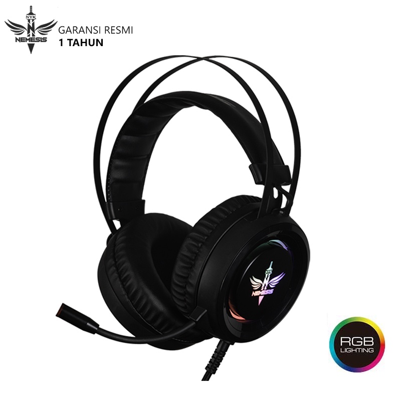 NYK Nemesis Rubick HS-N09 RGB Headset Gaming