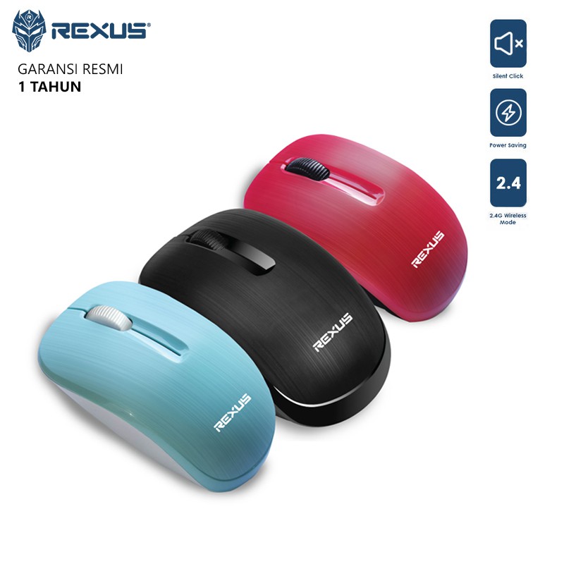Mouse Wireless Silent Rexus Q10 Office Mouse