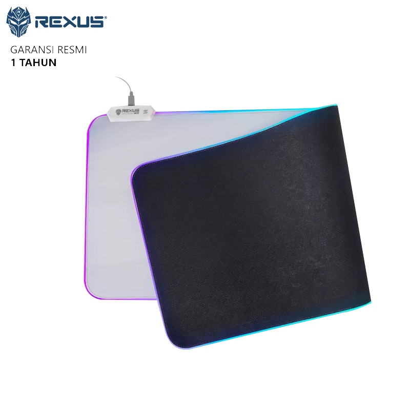 Rexus Kvlar TR2 Mousepad Gaming RGB White Edition