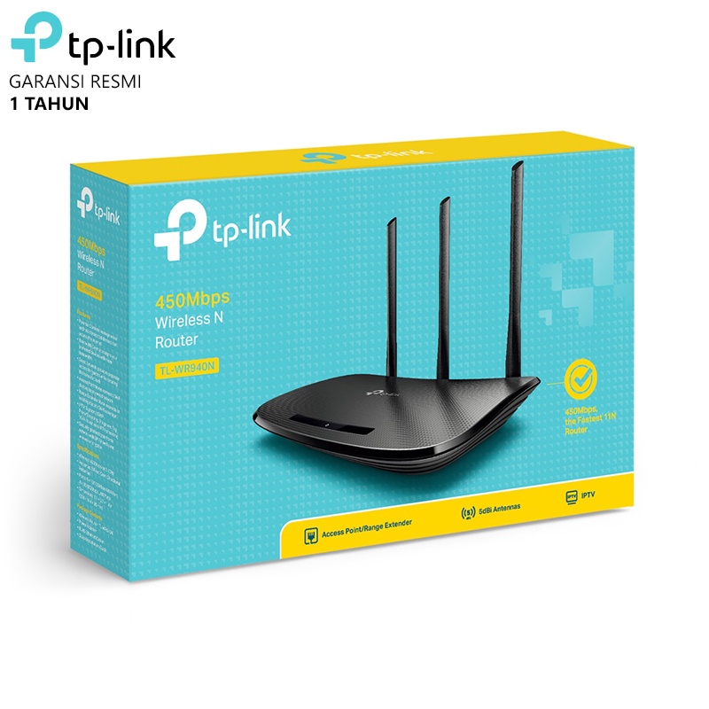 TP-Link TL-WR940N 450Mbps Wireless N Router