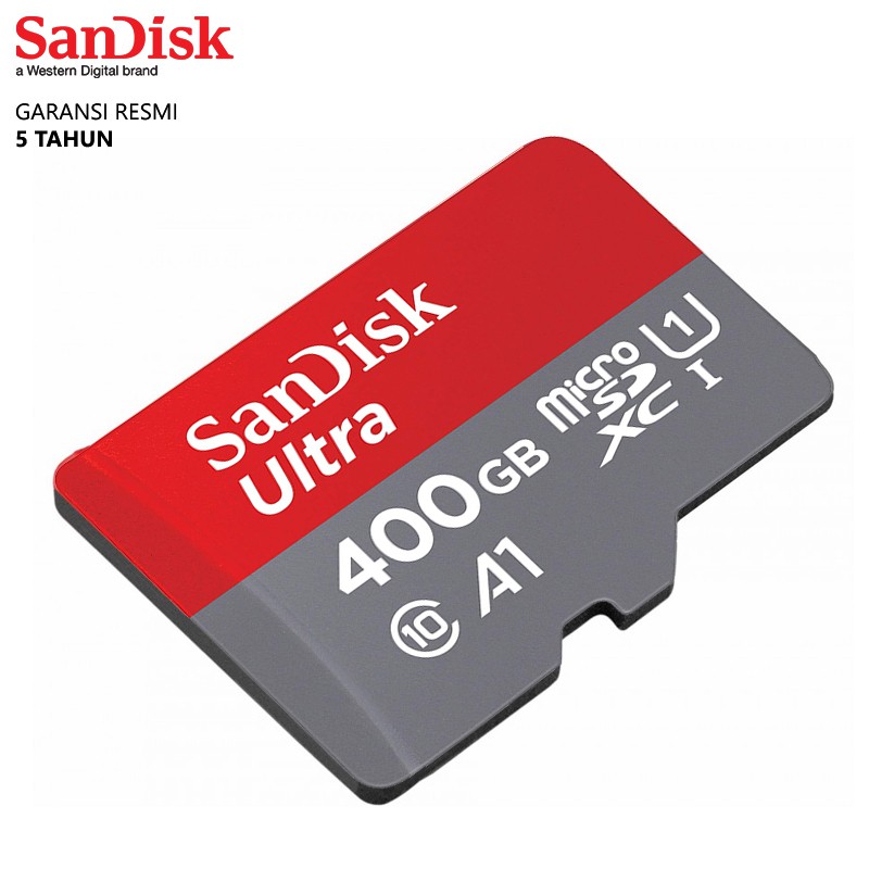 Sandisk Ultra Micro SD 120Mbps A1 UHS-1 SDXC - 400GB