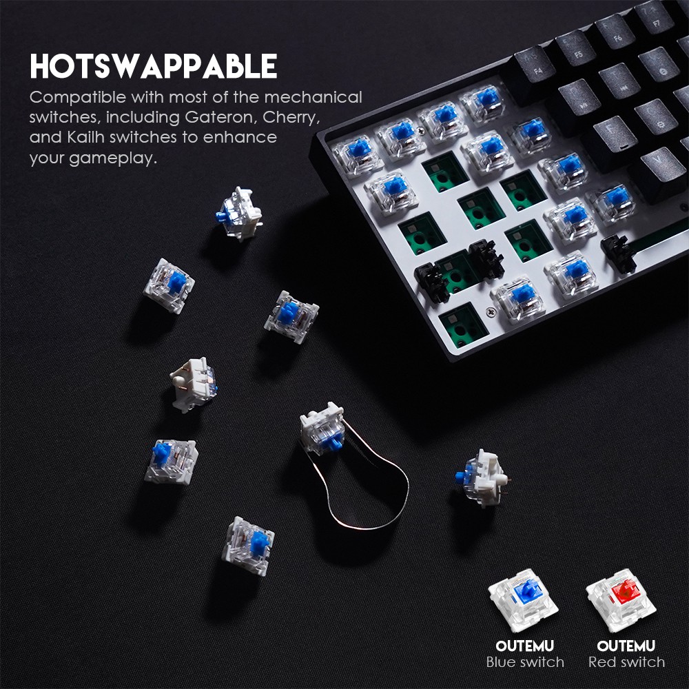 Fantech MAXFIT61 MK857 60% Keyboard Gaming Mechanical