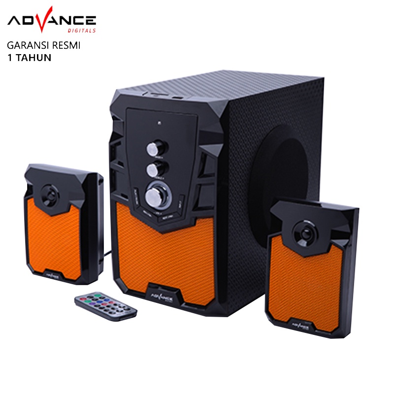 Advance M310BT PLUS Speaker Aktif 2.1 Bluetooth Multimedia Subwoofer BASS With Remote