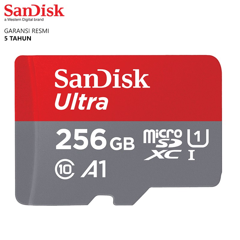 Sandisk Ultra Micro SD 150Mbps A1 UHS-1 SDXC - 256GB