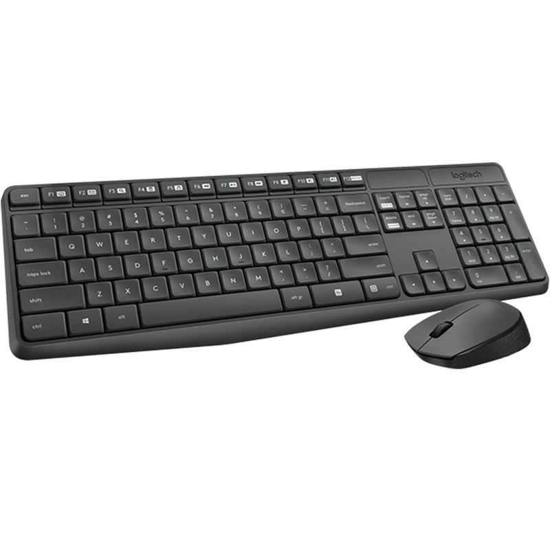 Logitech MK235 Wireless Keyboard dan Mouse Combo