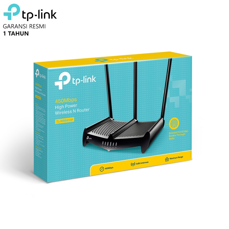 TP-Link TL-WR941HP 450Mbps High Power Wireless N Router