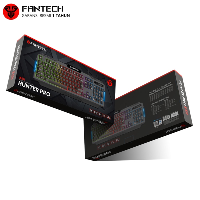 Fantech Hunter Pro K511 Backlit Pro Keyboard Gaming