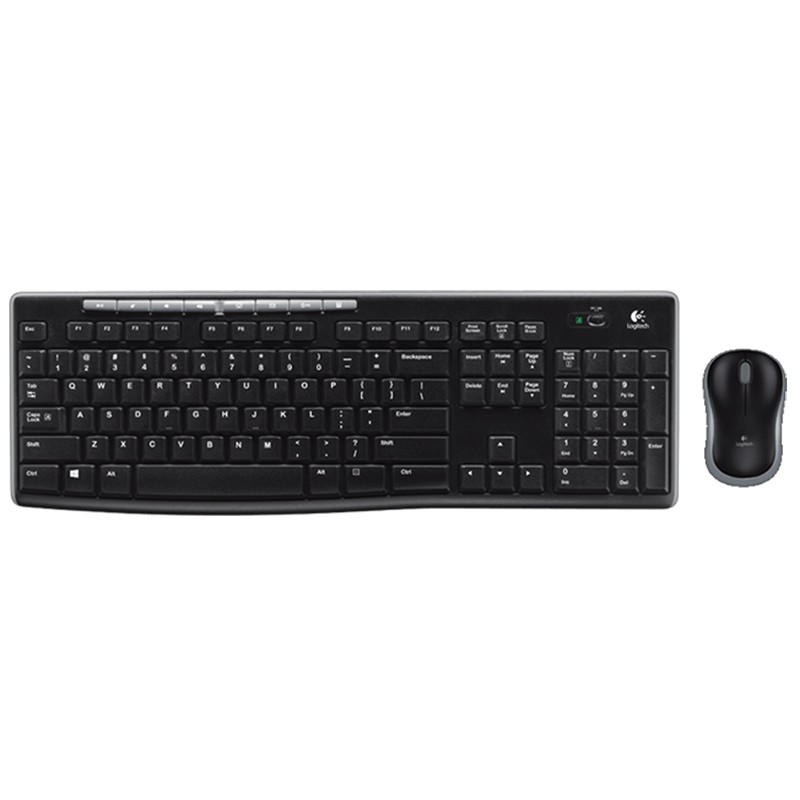 Logitech MK270r Wireless Keyboard dan Mouse Combo