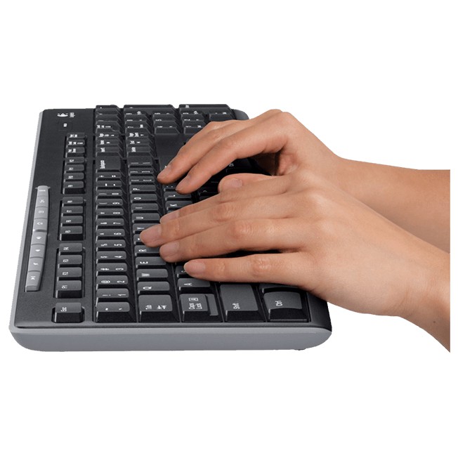 Logitech MK270r Wireless Keyboard dan Mouse Combo