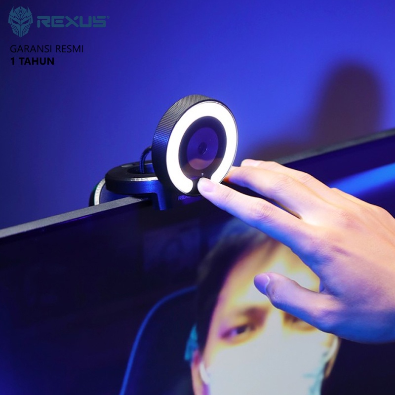 Rexus Alva II Webcam Stream  SW-RX03 With Mic + Ring Light