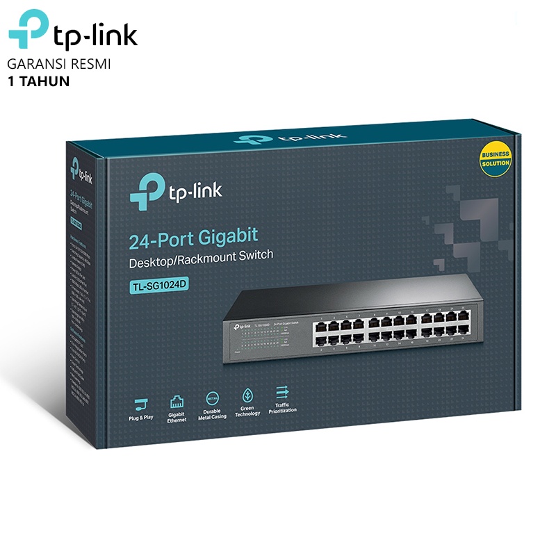 TP-Link TL-SG1024D 24-Port Gigabit Desktop/Rackmount Switch