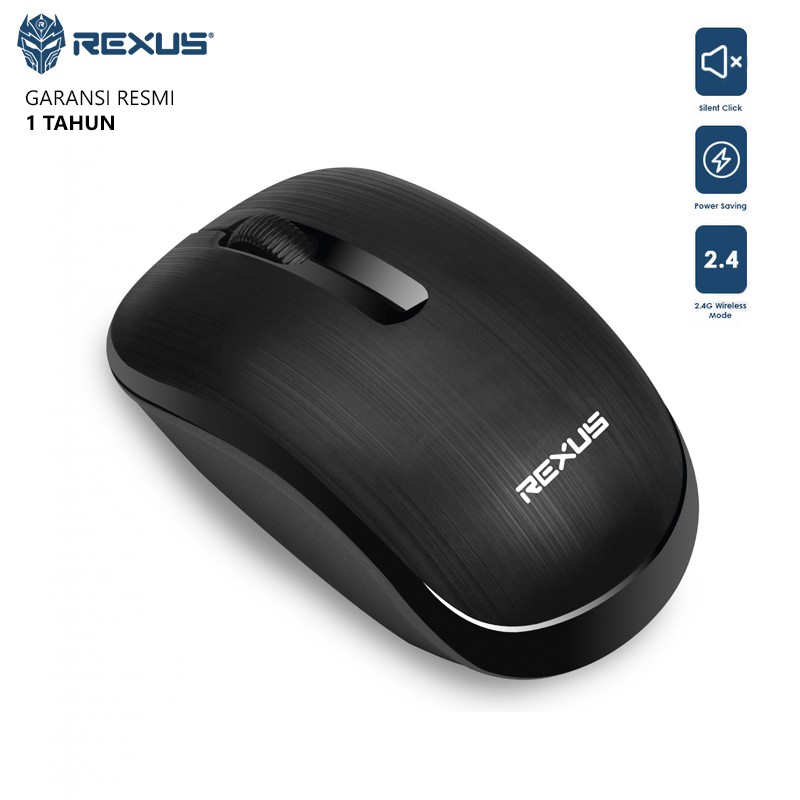 Mouse Wireless Silent Rexus Q10 Office Mouse