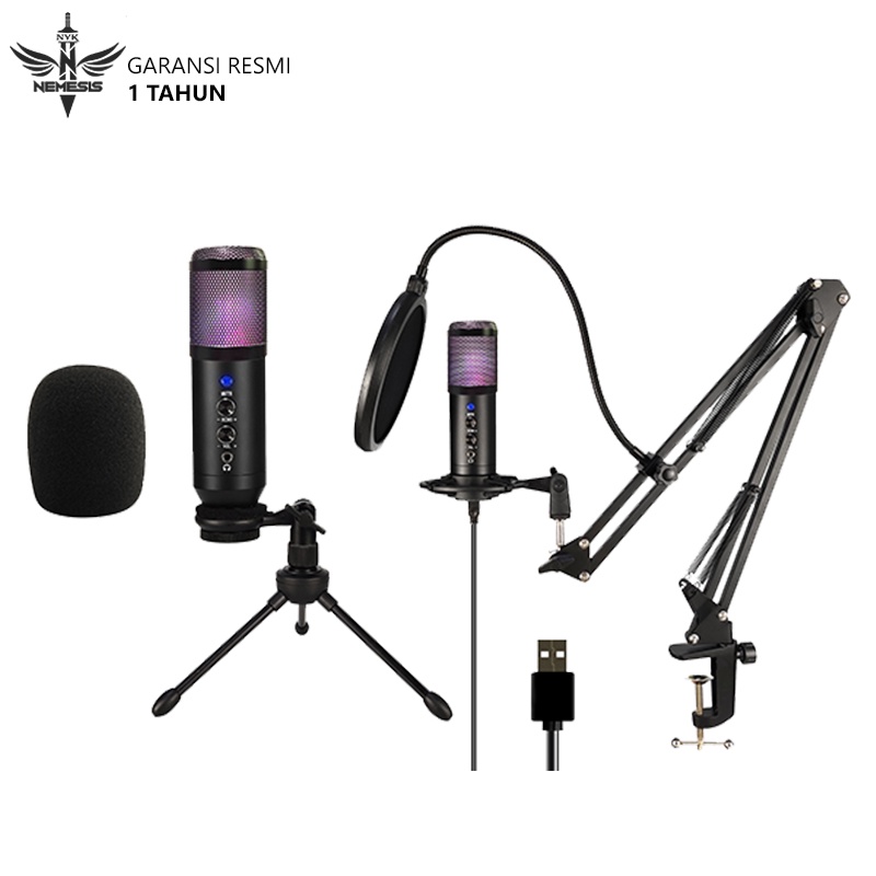 NYK Nemesis MCN-07 Trident Microphone Condenser