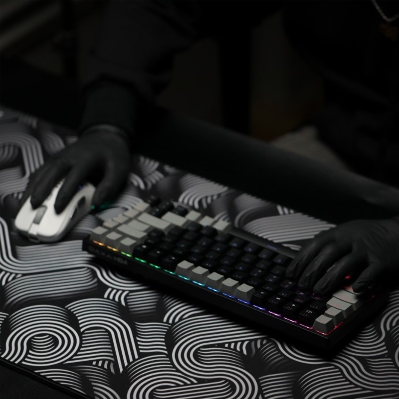 Rexus Daxa Retro Mousepad Gaming Mousemat Extended Cloth XL