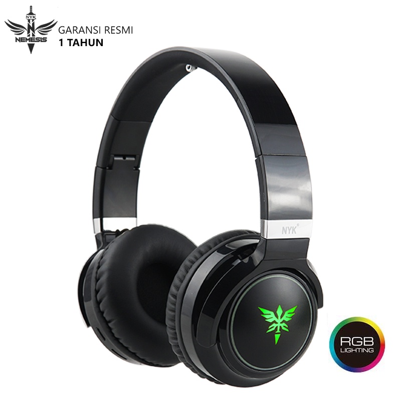 NYK Nemesis X800 RGB Headset Gaming Bluetooth Wireless