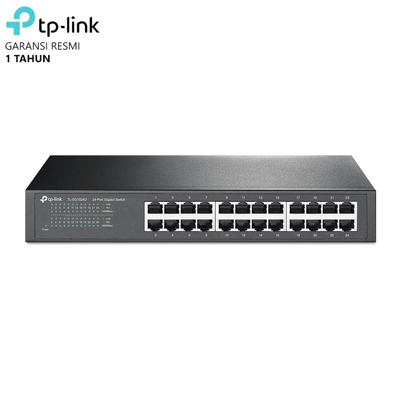 TP-Link TL-SG1024D 24-Port Gigabit Desktop/Rackmount Switch