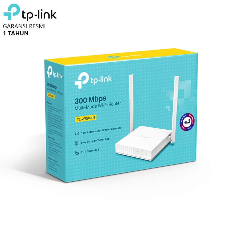 TP-Link TL-WR844N 300 Mbps Multi-Mode Wi-Fi Router