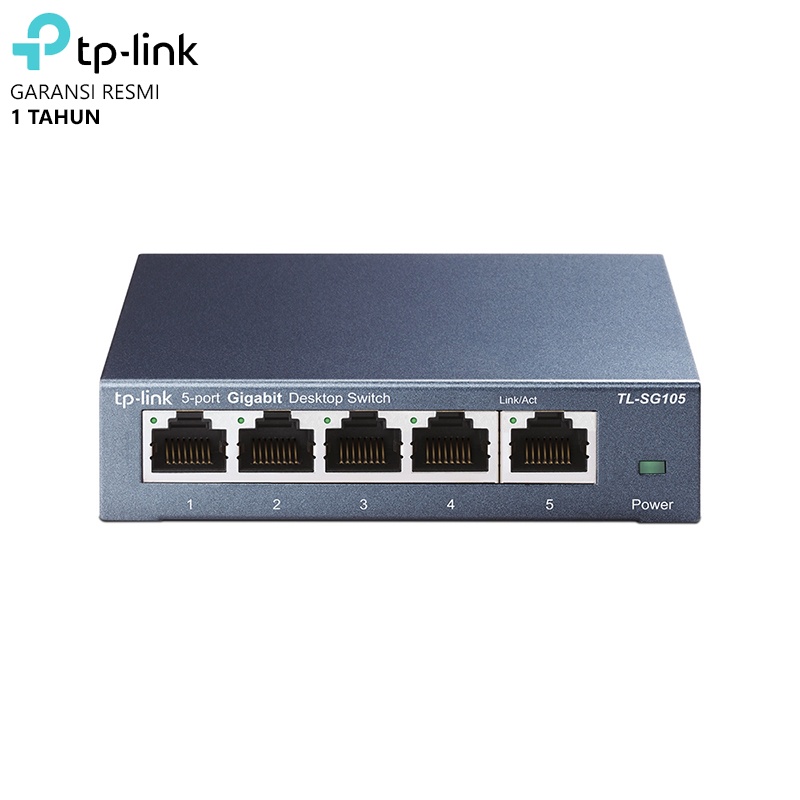 TP-Link TL-SG105 5-Port 10/100/1000Mbps Desktop Switch