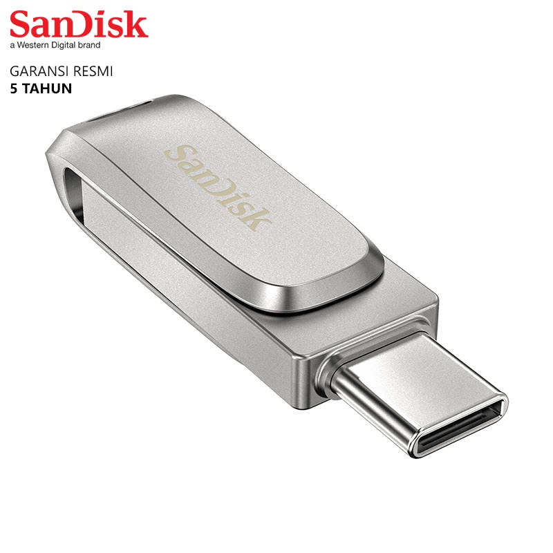 OTG Sandisk Luxe Ultra Dual USB Type C Flashdisk 256GB