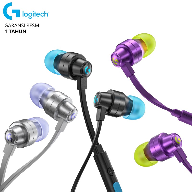 Logitech G333 In Ear Gaming Earphone with Mic