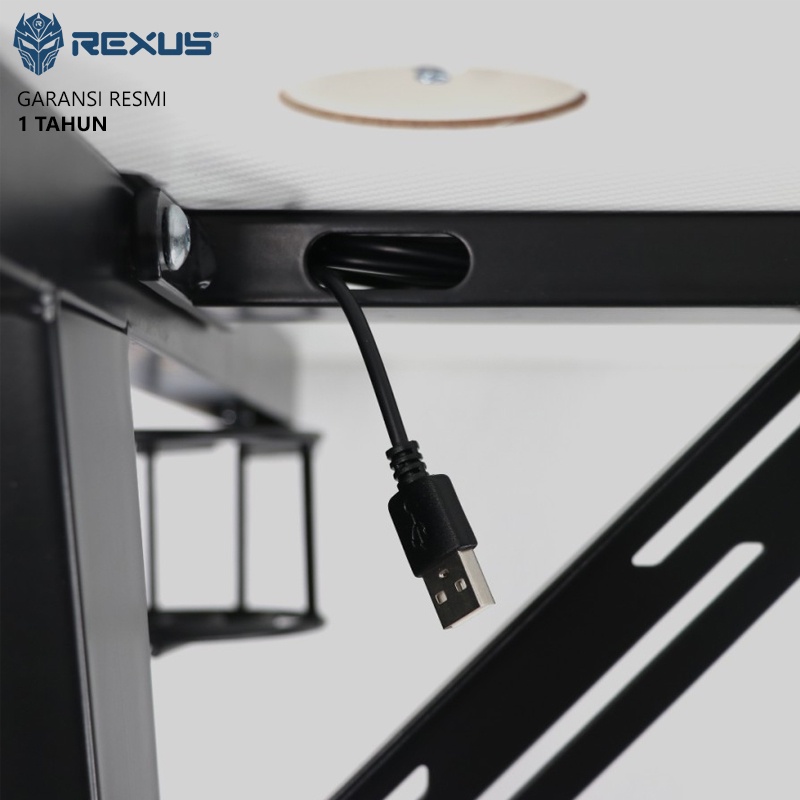 Rexus DIRA RGB Meja Gaming Desk