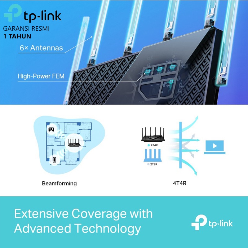 TP-Link Archer AX73 AX5400 Dual-Band Gigabit Wi-Fi 6 Router