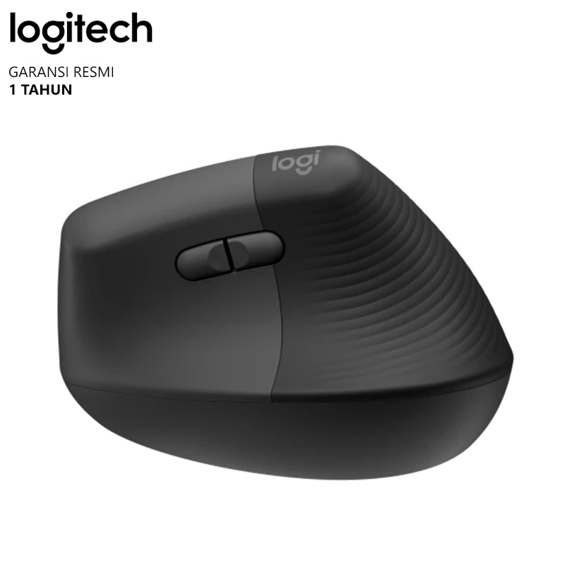 Logitech Lift Mouse Wireless Bluetooth Ergonomis Vertikal