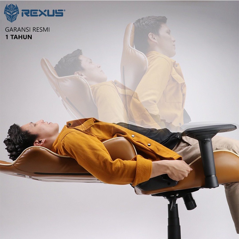 Rexus RGC101 V2 Kursi Gaming Chair Special Color Edition