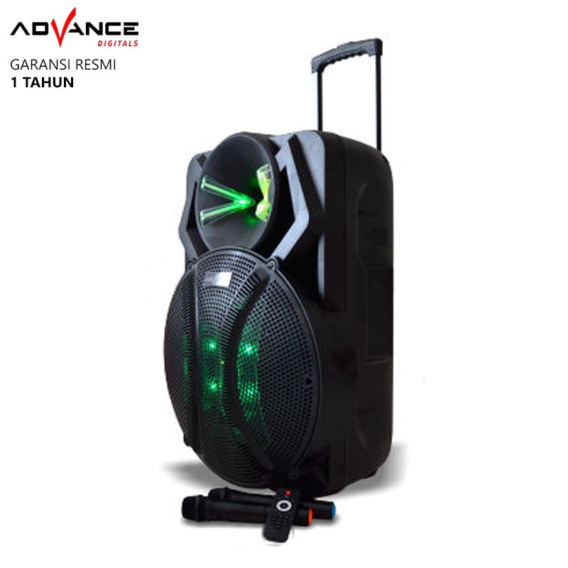 Speaker Bluetooth Advance K1812 Speaker PA System Portable