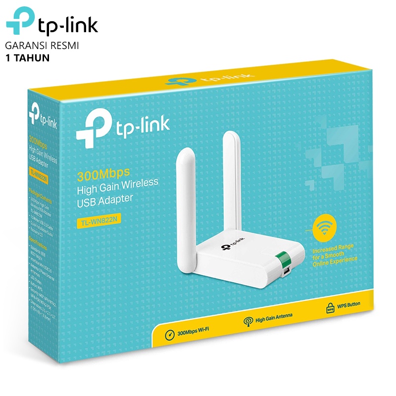 TP-Link TL-WN822N 300Mbps High Gain Wireless USB Adapter