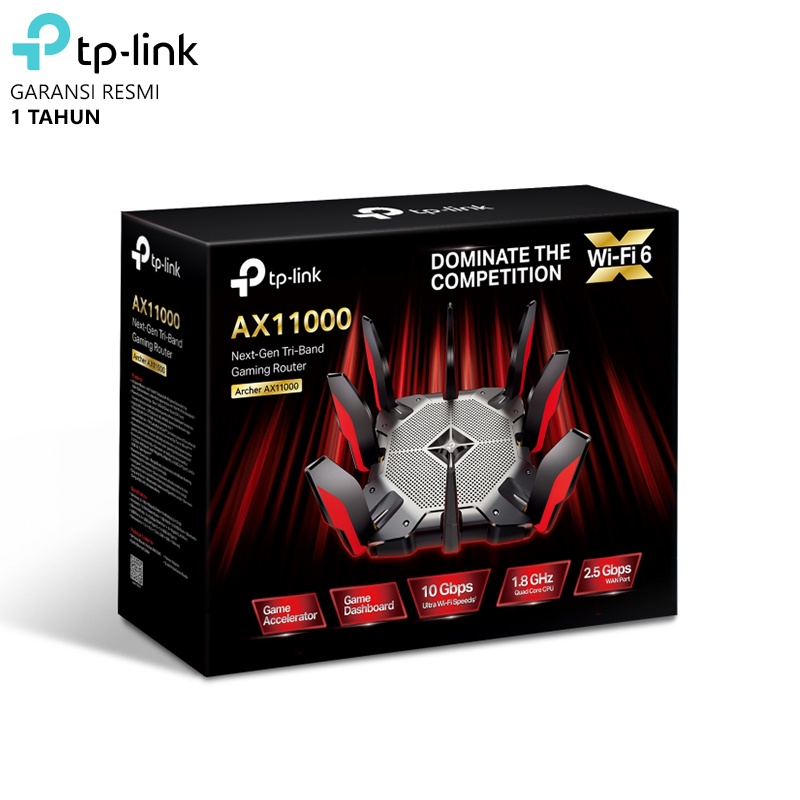 TP-Link Archer AX11000 Tri-Band Wi-Fi 6 Gaming Router
