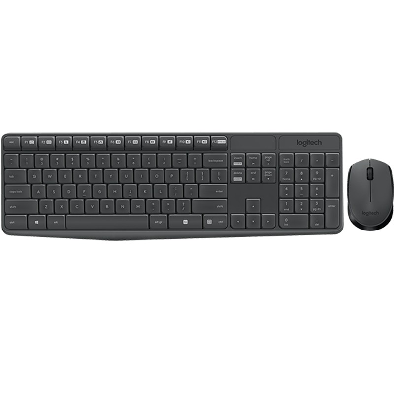 Logitech MK235 Wireless Keyboard dan Mouse Combo